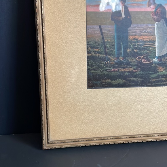 Vintage Framed Print Farmer Home Cottage Decor Wall Decor - Picture 6 of 12